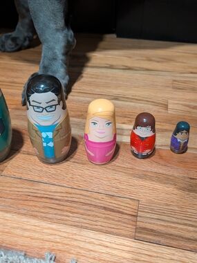 Big Bang Theory Nesting Dolls Rare